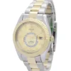 Rolex Sky-Dweller 42mm Gold Dial 326938-2
