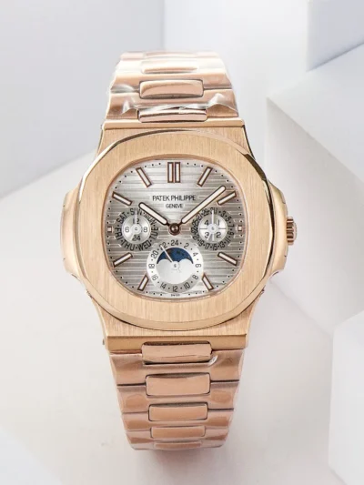 Patek Philippe Rose Gold Nautilus Watch