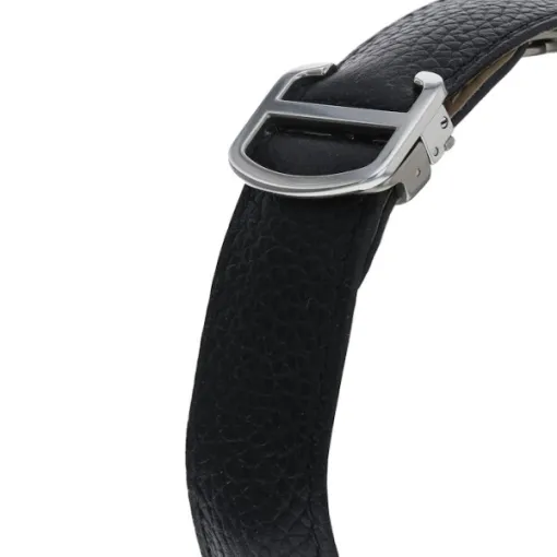 93070353-66B8-7297-6BE5-72B5831EA819.webp Cartier Ronde de Cartier Men Automatic Silver Leather Watch WSRN0022