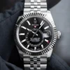 9707BA0E-F8D0-AE25-36E0-010C03E3CD9B.webp Superclone Rolex Sky-Dweller 42 mm Bright black Dial 336934 Jubilee