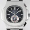 Patek Philippe 5980 Silver Chronograph Watch