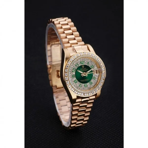 Rolex Datejust 28mm Green Dial RL39