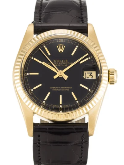 Rolex Datejust Mid-Size 31mm Black Dial 6827