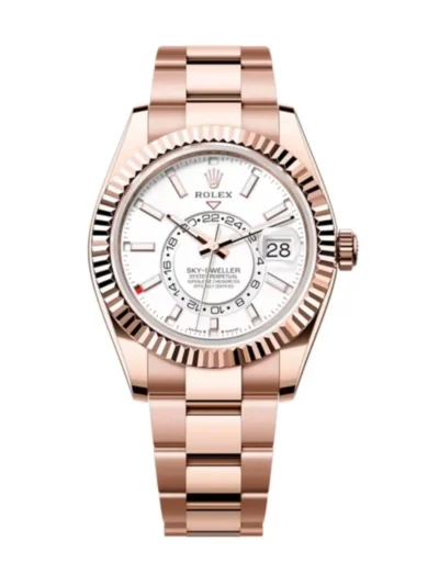 Superclone Rolex Sky-Dweller 42 mm Intense white Dial 336935