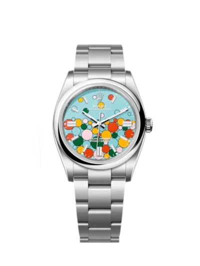 Superclone Rolex Day-Date 36 mm Turquoise Dial 126000