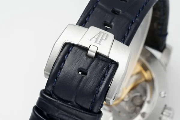 A0A78D9F-FC5E-5418-9BAF-416A08CFD3E6.webp watch Audemars Piguet CODE 11.59 Blue Dial Three-Hand Automatic Watch with Leather Strap