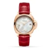 Panerai Luminor Due Men Automatic Mother Of Pearl Leather Watch PAM01280