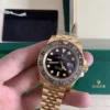 Superclone Rolex GMT-Master II 40 mm Black Dial 126718GRNR