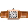Cartier Tank Louis Women Automatic Silver Alligator Watch WGTA0010