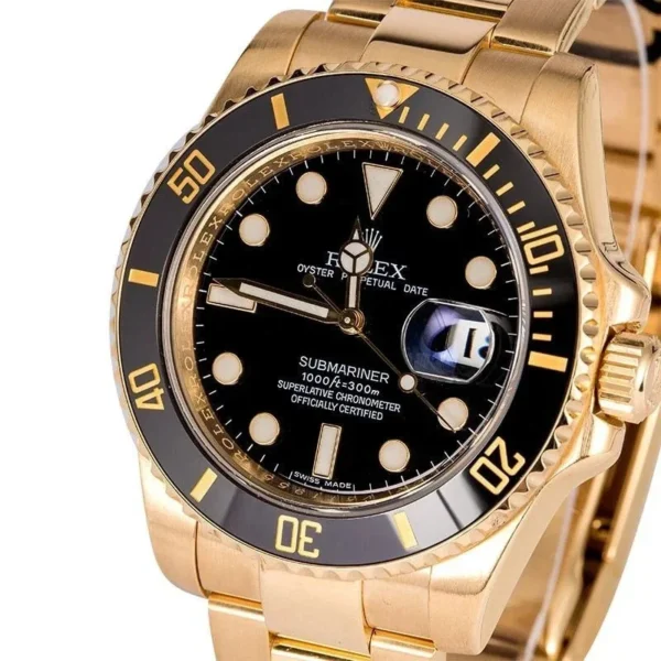 Superclone Rolex Submariner 40mm Black Dial 116618LN