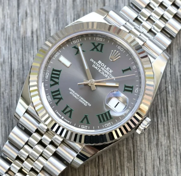 A4DB4E0F-9613-B089-2EC3-EA6B07C8E16B.webp Superclone Rolex Datejust 41mm Rhodium Dial 126334 Wimbledon Flutted / Jubilee