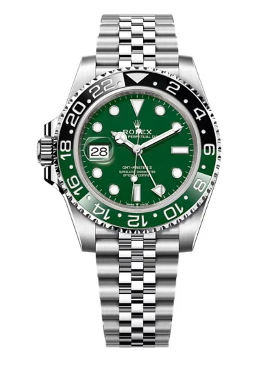 Superclone Rolex GMT-Master II 40 mm 126729VTNR Jubilee “Absinthe”