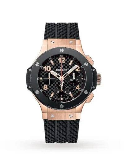Hublot Big Bang Men Automatic Black Rubber Watch 301.PB.131.RX
