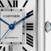Cartier Tank Must Men Automatic Silver Calf Watch WSTA0040