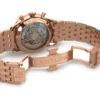 Breitling Navitimer Men Automatic Silver 18ct Rose Gold Watch RB0139211G1R1