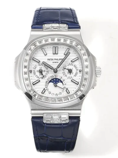 TW Patek Philippe Blue Nautilus Watch