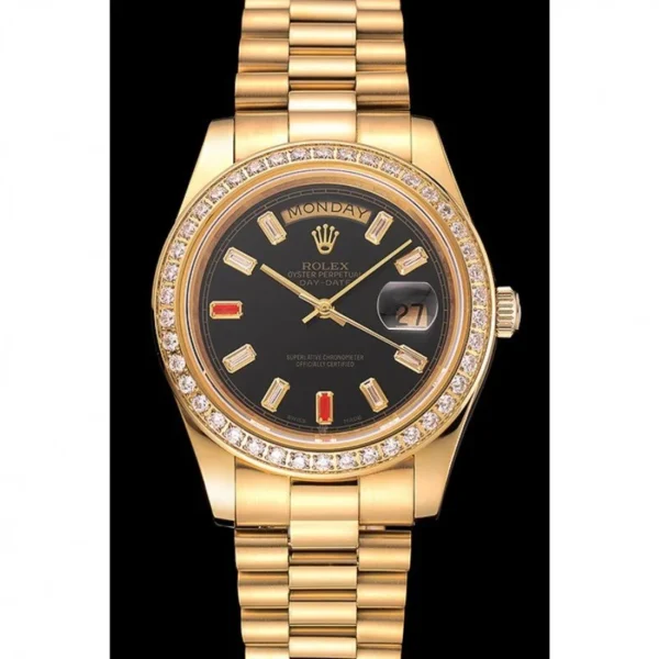 AC35953B-80AE-D221-DB5E-ED92D106D521.webp Superclone Rolex Day-Date 36mm Black Dial 1454101