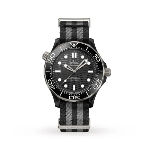 AD761F39-70ED-B40C-3B3D-A1C7999105AB.webp Omega Seamaster Men Automatic Black Fabric 007 Watch O21092442001002