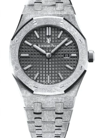 Audemars Piguet Royal Oak Frosted Gold Quartz Black 67653BC.GG.1263BC.02