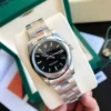 Couple Watches Rolex Oyster Perpetual 31/41mm SS/SS Black/Stk
