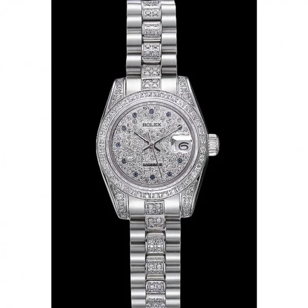 Superclone Rolex Datejust 26mm Silver Dial 622021