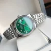 Couple Watches Rolex Datejust 36/28mm SS/SS Jub Green/Dia