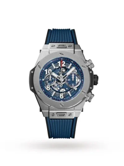 B3DB81FC-2E6C-339A-5B5F-7FD4F004A9B7.webp Hublot Big Bang Men Automatic Blue Rubber Watch 411.NX.5179.RX