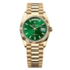 Rolex Day-Date II 36mm Green Dial 128238