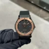 Hublot Classic Fusion Men Automatic Black Rubber Watch 511.NO.1181.RX