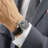 Omega Seamaster Aqua Terra Men Automatic Black Leather Watch O22013382001001