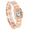 B6293C60-7D0D-FA43-FB98-8B146D435C75.webp Cartier Tank Française Women Quartz Silver 18ct Rose Gold Watch WGTA0029
