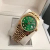 Couple Watches Rolex Datejust 36/28mm RG/RG Jub Green/Dial