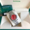 Couple Watches Rolex Oyster Perpetual 31/41mm SS/SS Red/Stk