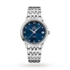 BB158BB2-D0F0-AC48-1B76-35530A64A23E.webp Omega De Ville Women Automatic Blue Stainless Steel Watch O42410332053001