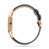 Cartier Santos-Dumont Men Automatic Silver 18ct Rose Gold Watch WGSA0032