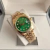Couple Watches Rolex Datejust 36/28mm RG/RG Jub Green/Dial