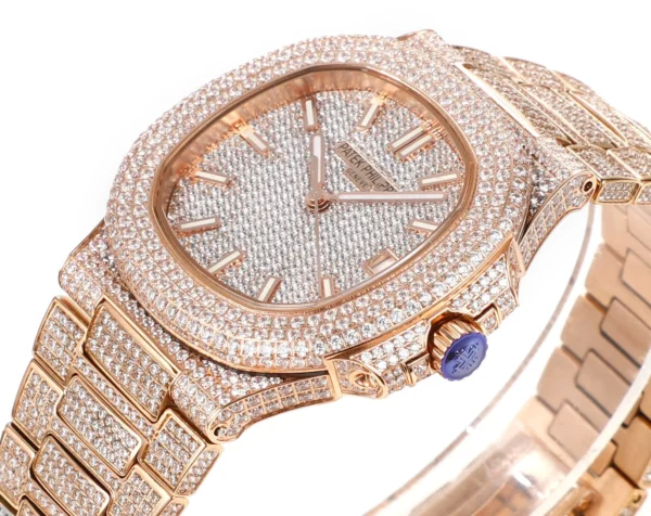Patek Philippe Rose Gold Diamond Watch