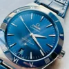 BFE49287-66B5-BC70-6A66-94F39ECAB9A1.webp Omega Constellation Men Automatic Blue Leather Watch O13133412103001