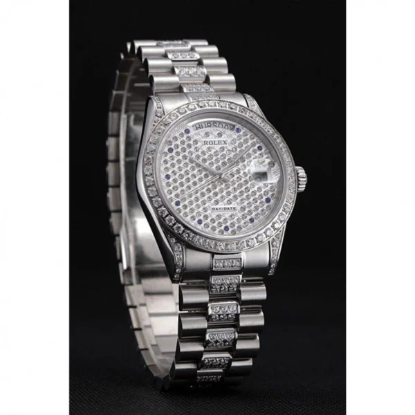 Superclone Rolex Day-Date 37mm Diamond Dial 621612