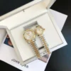 Couple Watches Rolex Datejust 36/28mm RG/SS Jub Sliver/Dia