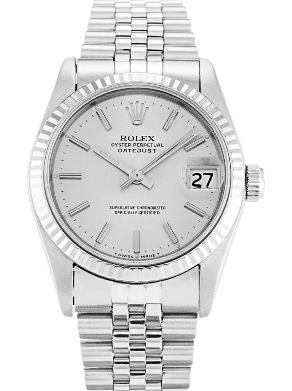 C2E1FC74-3778-313A-059C-379D326B1170.webp Rolex Datejust Mid-Size 31mm Silver Dial 68274