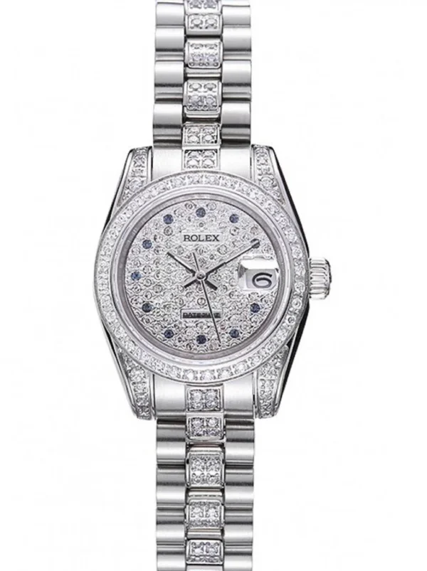 Superclone Rolex Datejust 26mm Silver Dial 622021