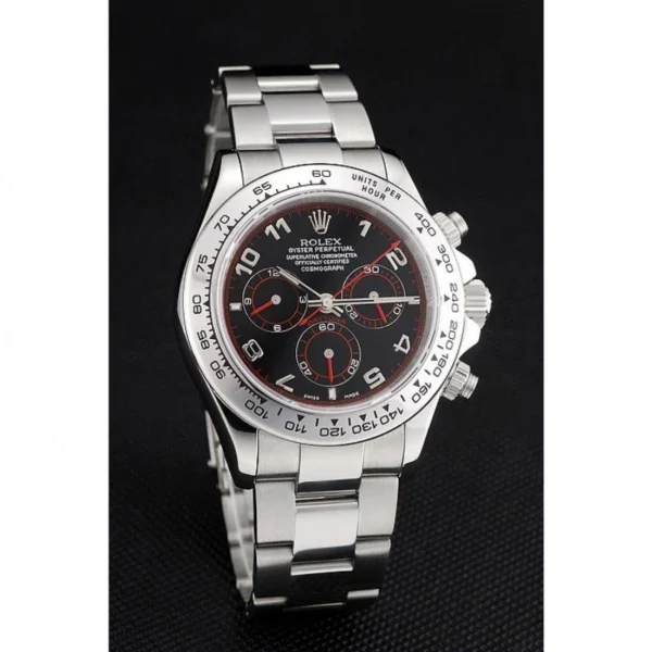 Superclone Rolex Daytona 39mm Black Dial 80296
