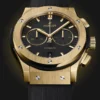 Hublot Classic Fusion Men Automatic Black Rubber Watch 541.VX.1130.RX