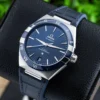 C5B23329-C6EF-3242-CC8E-2E2F44E14D10.webp Omega Constellation Men Automatic Blue Leather Watch O13133412103001