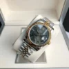 Couple Watches Rolex Datejust 36/28mm RG/SS Jub Grey/Rmn