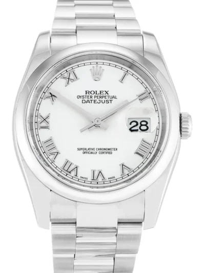 Rolex Datejust 36mm White Dial 116200-2