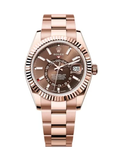 Superclone Rolex Sky-Dweller 42 mm Chocolate Dial 336935