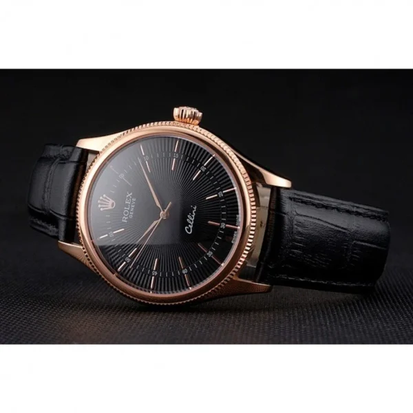 C7F13463-50EC-D8EF-5B9E-44BDC53658FC.webp Superclone Rolex Cellini 38mm Black Dial REP016815