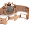 Breitling Navitimer Men Automatic Silver 18ct Rose Gold Watch RB0137241G1R1